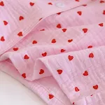 Completo donna tre pezzi con cuore piccolo in crêpe, revers, top maniche corte e pantaloncini, perfetto per un look casual e chic. — foto 6