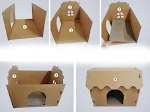 Simple Corrugated Double Layer Cat Litter Box for Home, Easy to Use and Dispose, Provides Clean and Convenient Pet Waste — photo 5