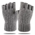 G2082 Half Finger Light Gray
