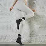 Autumn And Winter Striped Long Tube Yoga Socks Women's Non-slip Mid Tube — photo 11