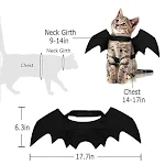 Halloween Creative Bat Wings for Small Dogs and Cats, Pet Accessories, Halloween Decorations, Fun Costume for a Spooky L — photo 8