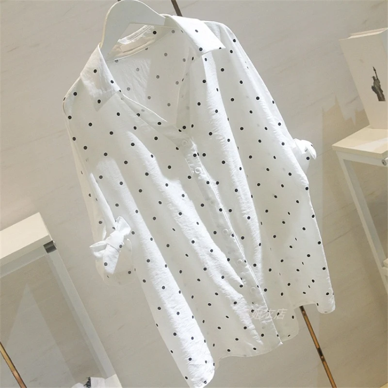 Title 3, Polka Dot Zoete Mode Shirt Vrouwen Zomer Nieuwe...