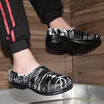 Men's Casual Chef Work Shoes, slip-resistant and comfortable. Perfect for long kitchen shifts, durable and safe. Ideal f — photo 2
