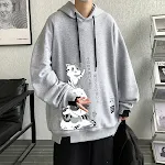 Moletom com capuz estilo Hong Kong para meninos, com gola de lapela. Conforto e estilo para os pequenos. Perfeito para um visual casual e moderno. — foto 19