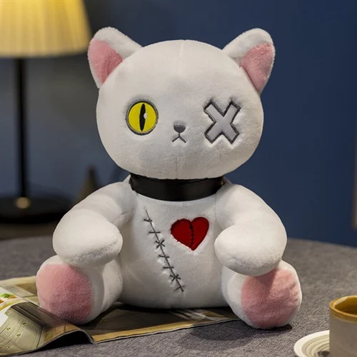 Dark Cat Series Funny Mood Cat Doll Plush Toys — Express your feelings with these adorable, soft plushies. Great for col — photo 7