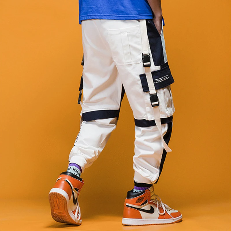 Title 7, Autumn overalls for men, Tide brand hip-hop sty...