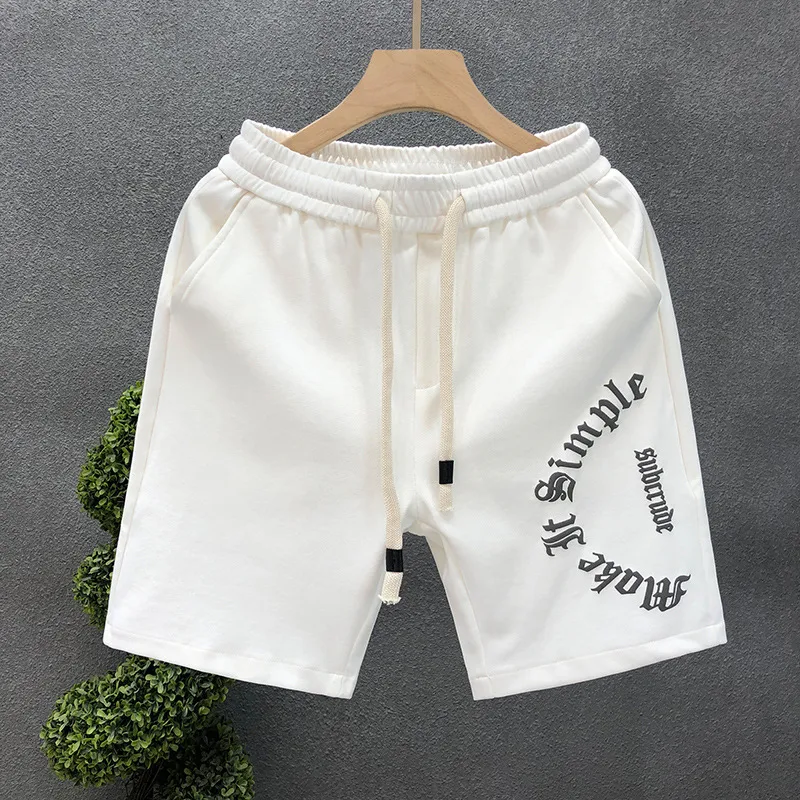Printed Cropped Sports Pants Summer Men Lightweight and Breathable Comfortable Fit Perfect for Workouts Stylish Design a — photo 8