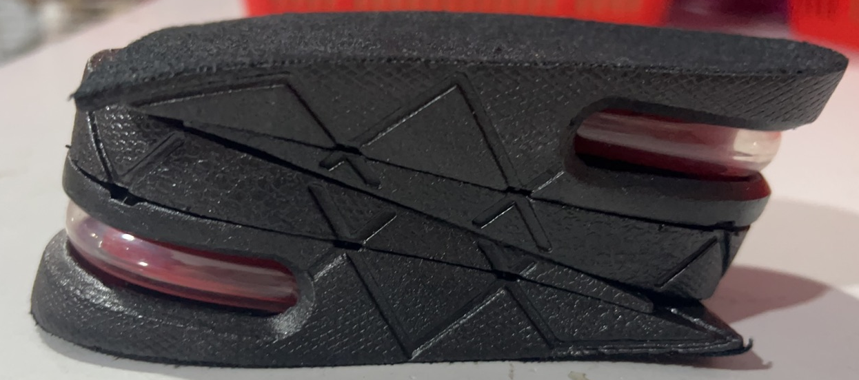 Title 1, 5cm Physical Heightening Insoles with Air Cushi...