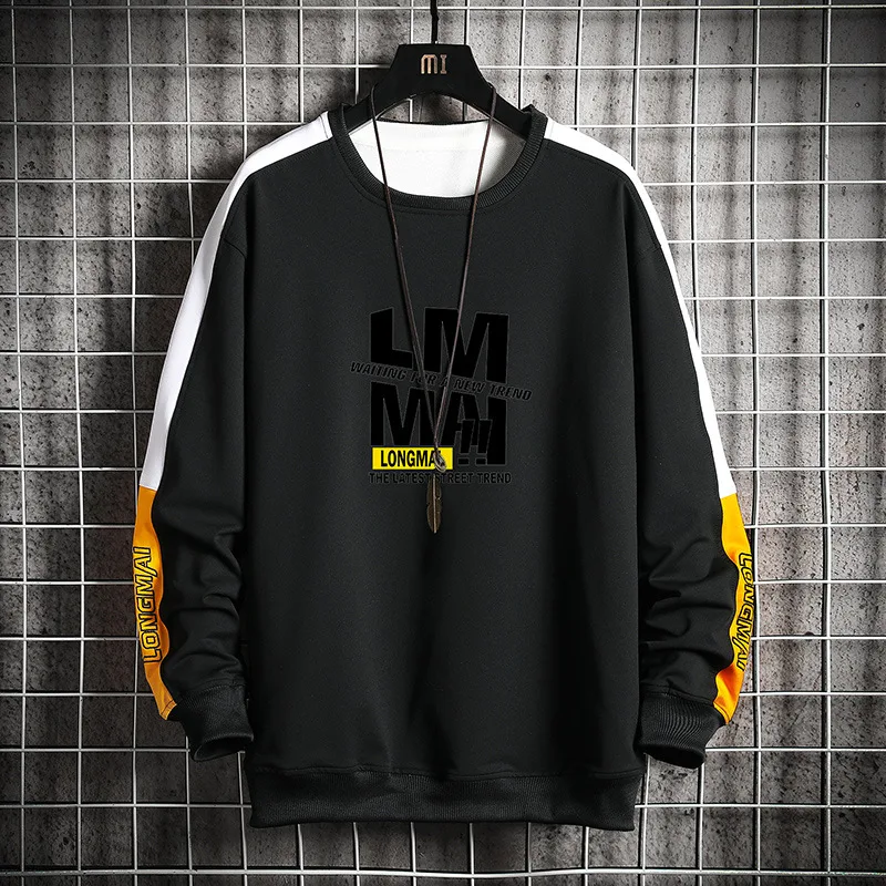 Camisetas masculinas de manga longa casuais e modernas. Conforto e estilo para o dia a dia. Perfeitas para um visual despojado e elegante. — foto 7