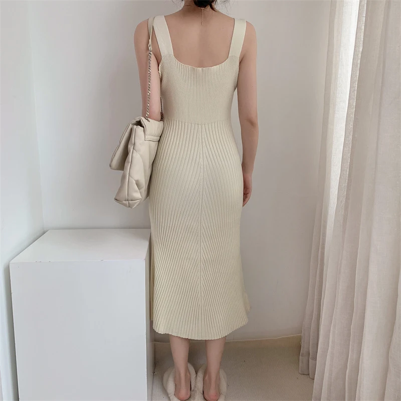 Conjunto Feminino Vestido Cardigã de Tricô Camisola Elegante, Perfeito para um Visual Sofisticado e Confortável, Ideal para Diversas Ocasiões. — foto 16