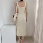 Conjunto Feminino Vestido Cardigã de Tricô Camisola Elegante, Perfeito para um Visual Sofisticado e Confortável, Ideal para Diversas Ocasiões. — foto 16