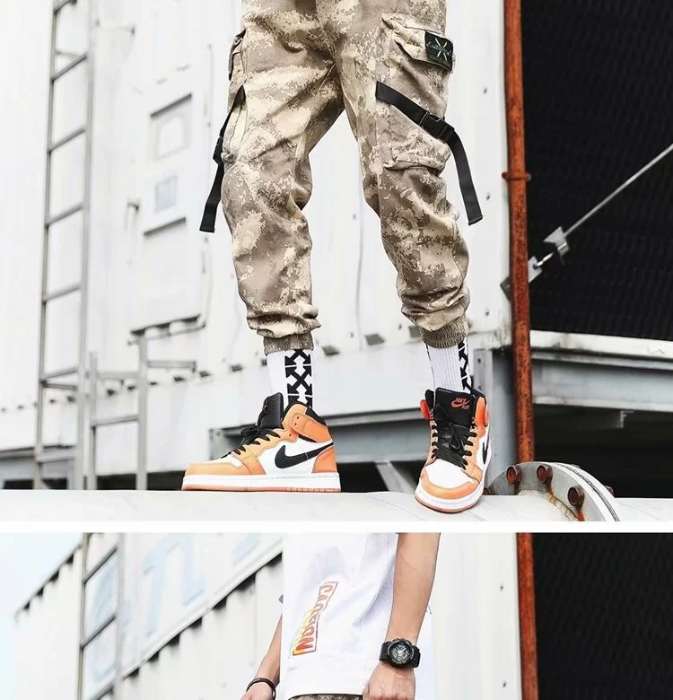 Title 2, Mens Camouflage Cargo Pants Loose Harem Style,...