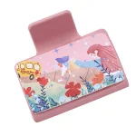Presilhas de cabelo Gentle Family Love Xi Yin Shark Clip, prendem com delicadeza e estilo, ideais para toda a família. — foto 26