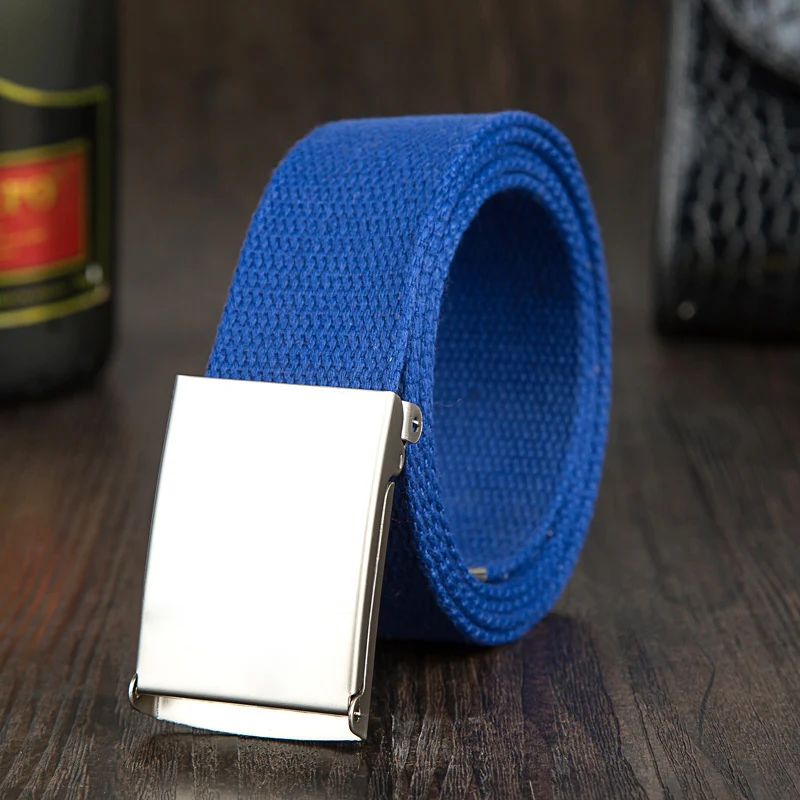 Title 6, Matt Buckle Canvas riem in snoepkleuren. Duurza...