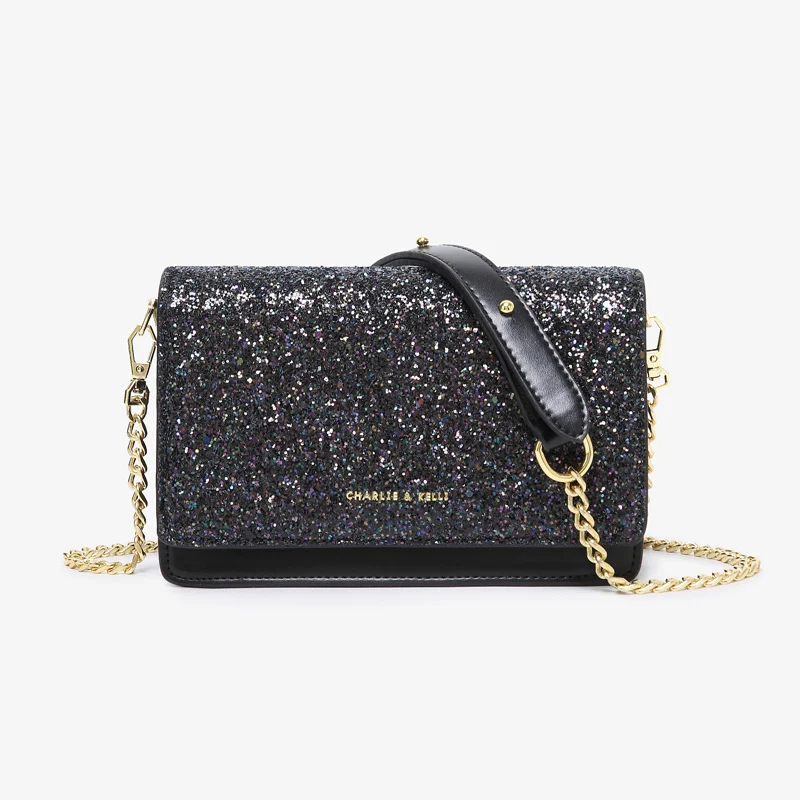 Title 8, Starry sky sequin shoulder bag crossbody. Shine...
