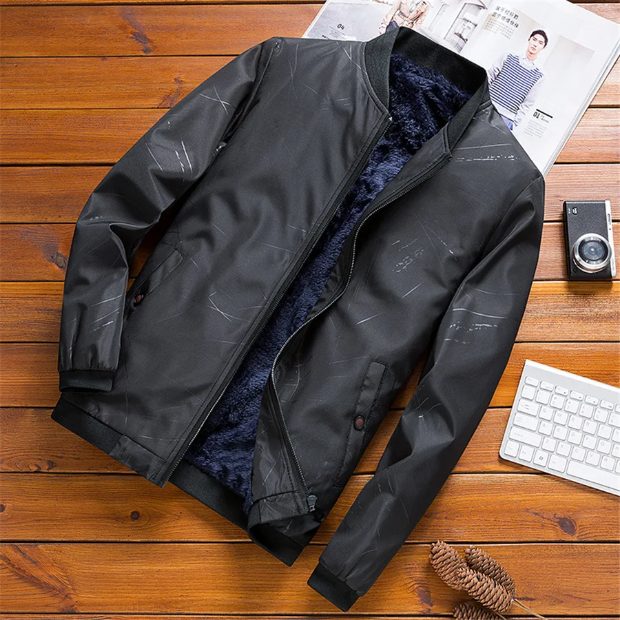 Title 5, Mens Jacket Stand Collar Trendy Brand Baseball...