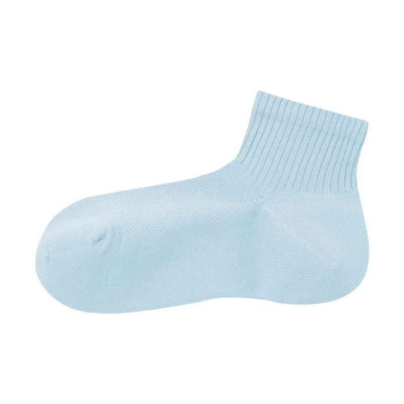 Calzini da uomo bassi con tallone ad angolo retto e mesh, anti-pilling, a vita bassa, per comfort e traspirabilità. — foto 1
