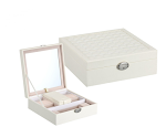 Kaseg jewelry box custom solid color multi-function cosmetic box creative wooden wholesale. Organize and protect your je — photo 4