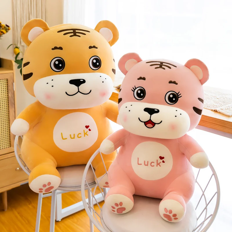 Lucky Tiger Doll Tiger Pillow Children's Plush Toys Soft and cuddly playmate and a perfect decoration for kids. Great gi — photo 4