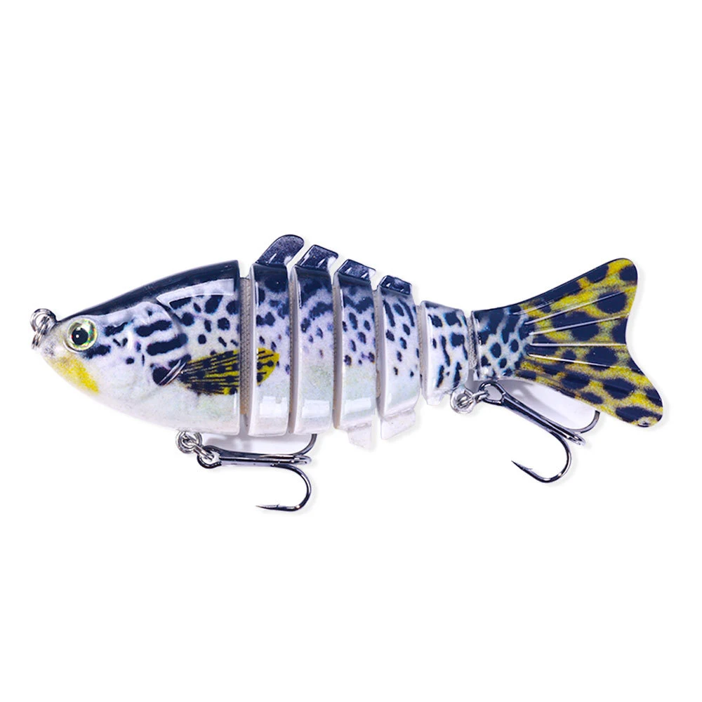 Title 18, Lure 10CM Isca de Pesca Multi-seções Isca Dura ...