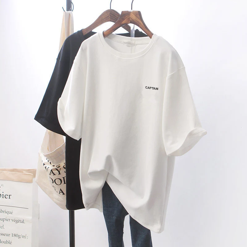 Design Sense Niche Clothes Chic White Loose Short-sleeved T-shirt For Women — photo 3