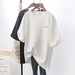 Design Sense Niche Clothes Chic White Loose Short-sleeved T-shirt For Women — photo 3