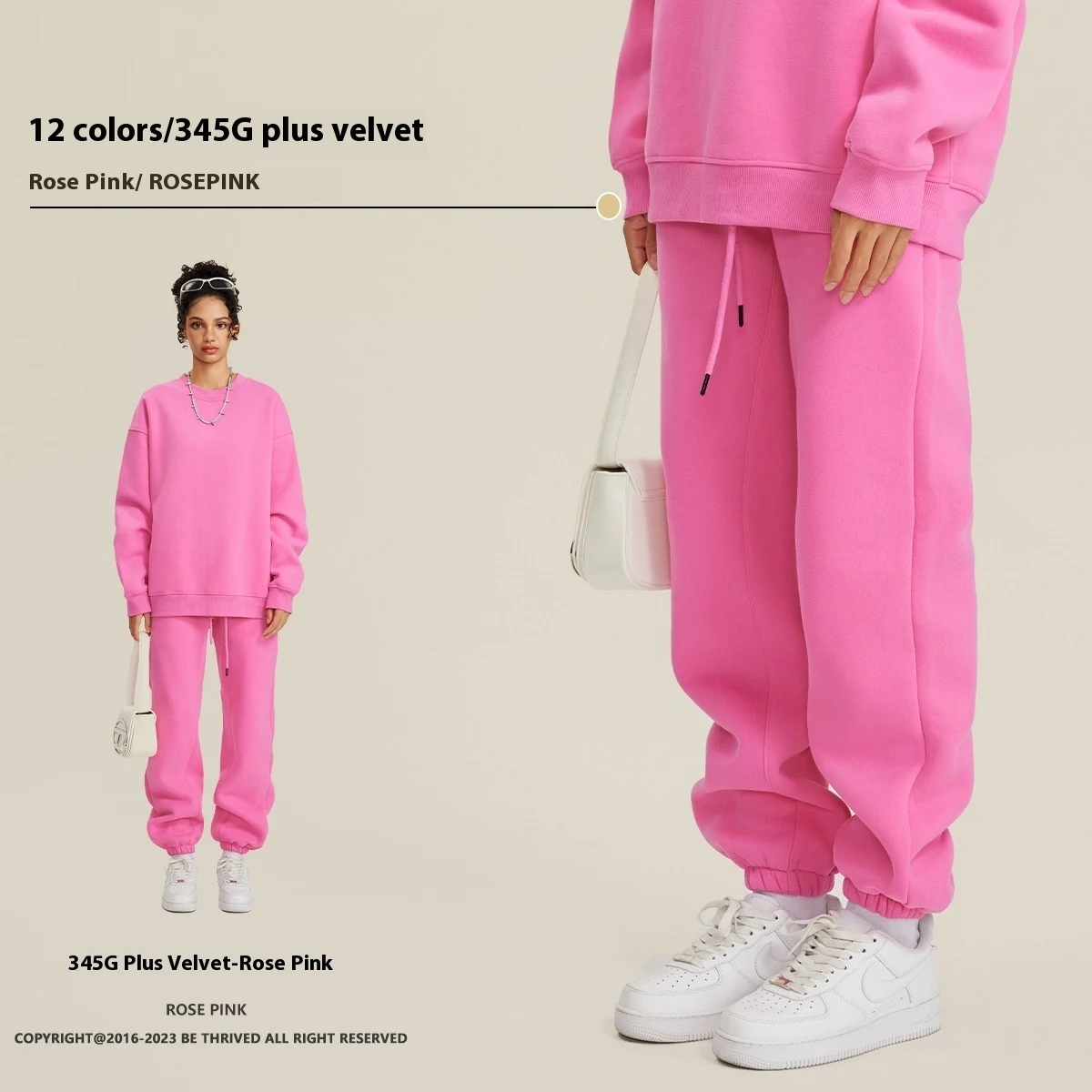 Suéter masculino cor sólida com forro de pele gola redonda grossa terno casual. Conforto e estilo em um só produto, ideal para diversas ocasiões. — foto 9
