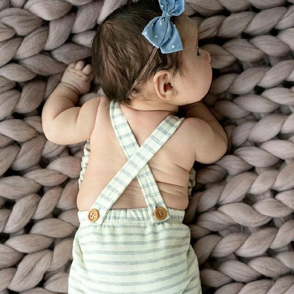 Macacão listrado de algodão puro Confortável e estiloso jumpsuit, perfeito para o verão. Leve e elegante, ideal para diversas ocasiões. — foto 7