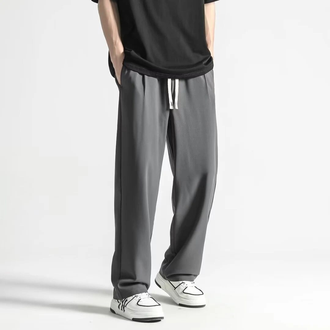 Loose Mop Straight Pants Summer Trend Business Casual Trousers, Comfortable and Stylish for Everyday Wear and Office Att — photo 6