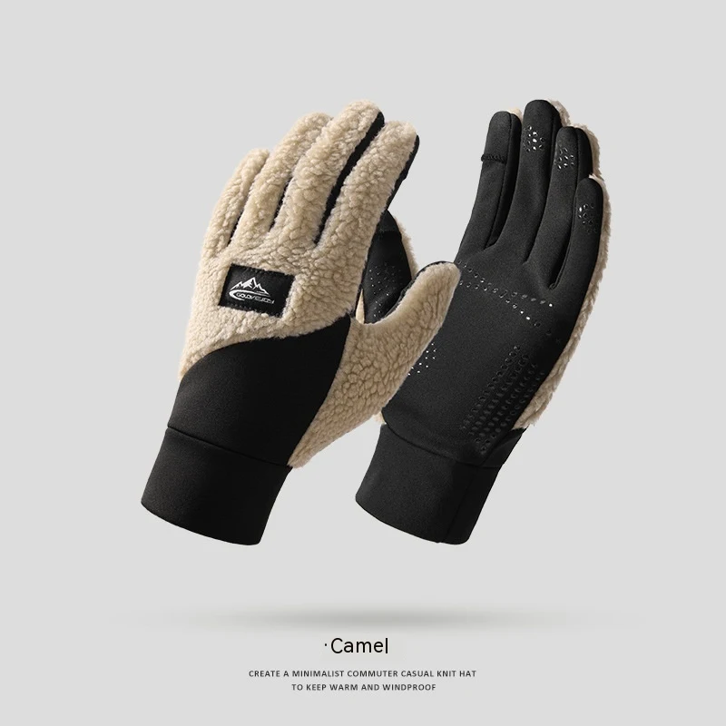 Luvas Isoladas Teddy Velvet para Uso Externo Conforto Térmico Superior Ideal para Atividades ao Ar Livre em Condições de Frio e Inverno — foto 8