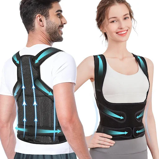 Title 2, Breathable Mesh Sitting Position Rectifier, Inv...