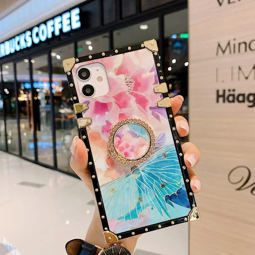 Title 6, Suporte para celular Butterfly Love Flower, des...