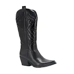 Botas femininas vintage de cowboy com salto grosso e cintura larga, estilo country moderno e confortável, perfeitas para looks estilosos. — foto 7