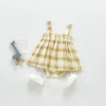 Macacão infantil de manga curta, macio e respirável, perfeito para brincar e dormir, fácil de vestir e ideal para o dia a dia. — foto 4