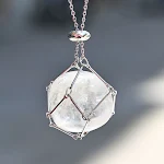 Pingente de Cristal de Energia Natural Sinta a Energia Natural Revitalize sua Vida Equilíbrio e Harmonia Eleve seu Bem-estar e Vitalidade Diária — foto 12