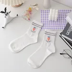 Purple Socks Women's Mid Tube Stockings — photo 13