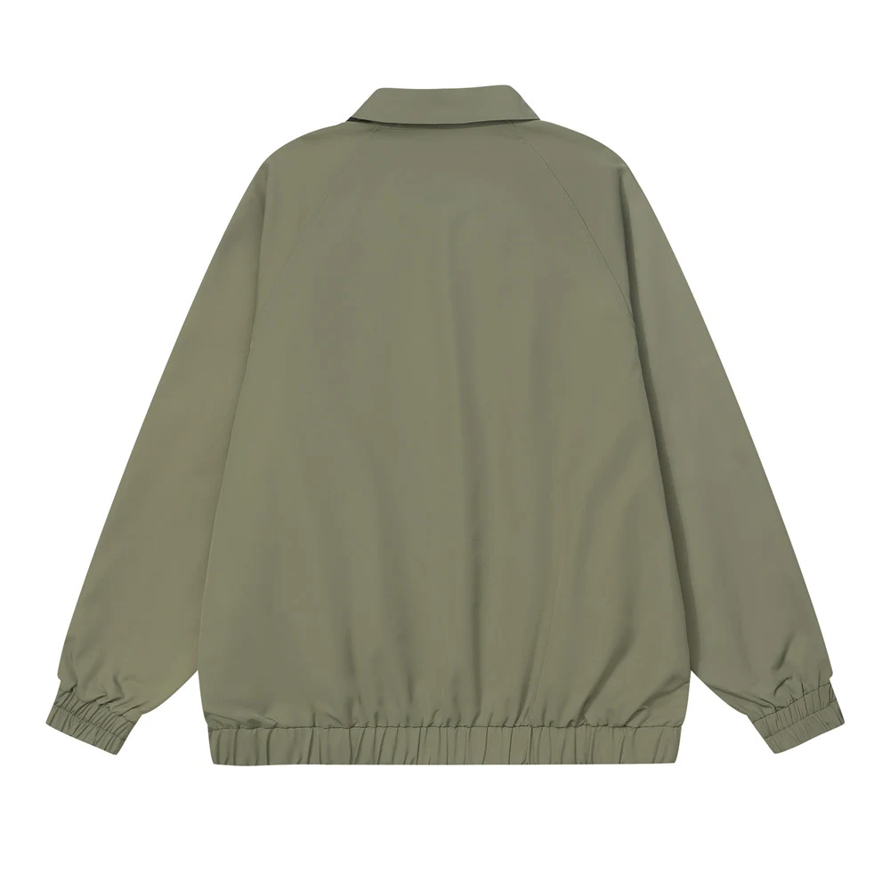 Title 13, Jaqueta Bomber Masculina Bordada com Letras Pri...
