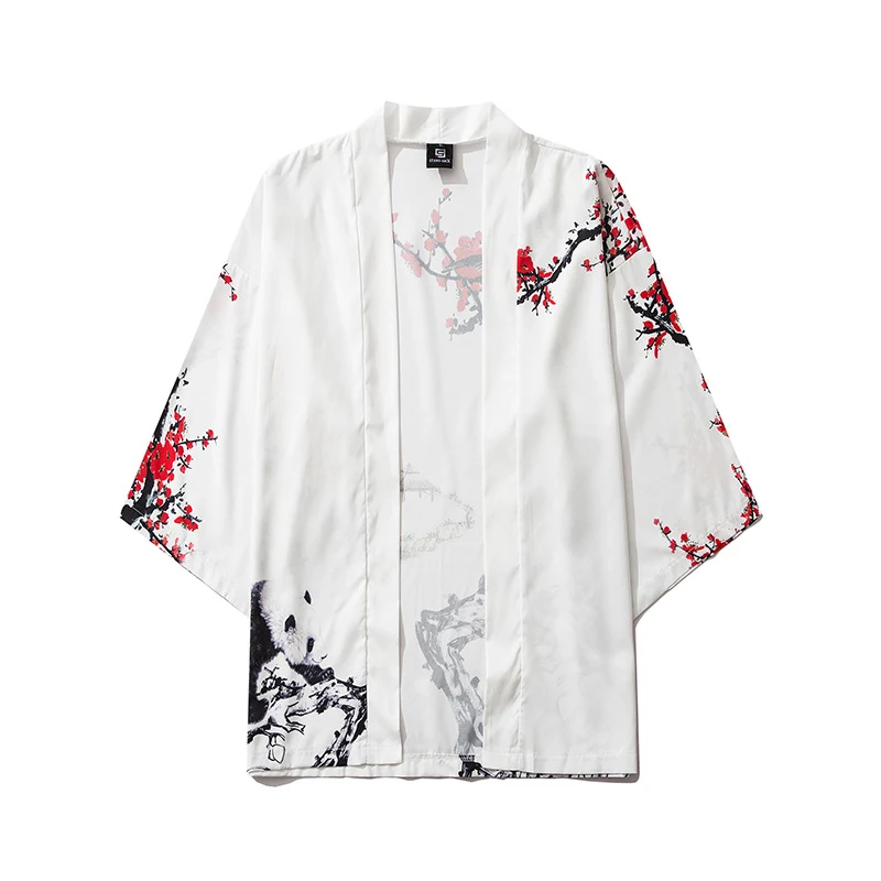 Title 5, Ukiyo-e Cartoon Cat Robe Loose Hanfu Cardigan f...