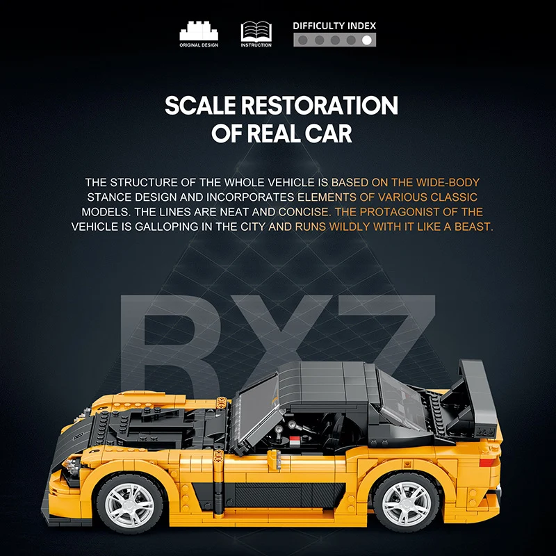 Title 5, Reobrix 11029 Super Running RX7 Racing Modello ...