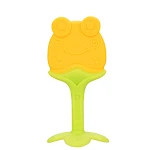 Mordedor de Banana Silicon Bebe Alivia a dor da gengiva, macio e fácil de segurar, sem BPA, design divertido para bebês e crianças pequenas. — foto 9