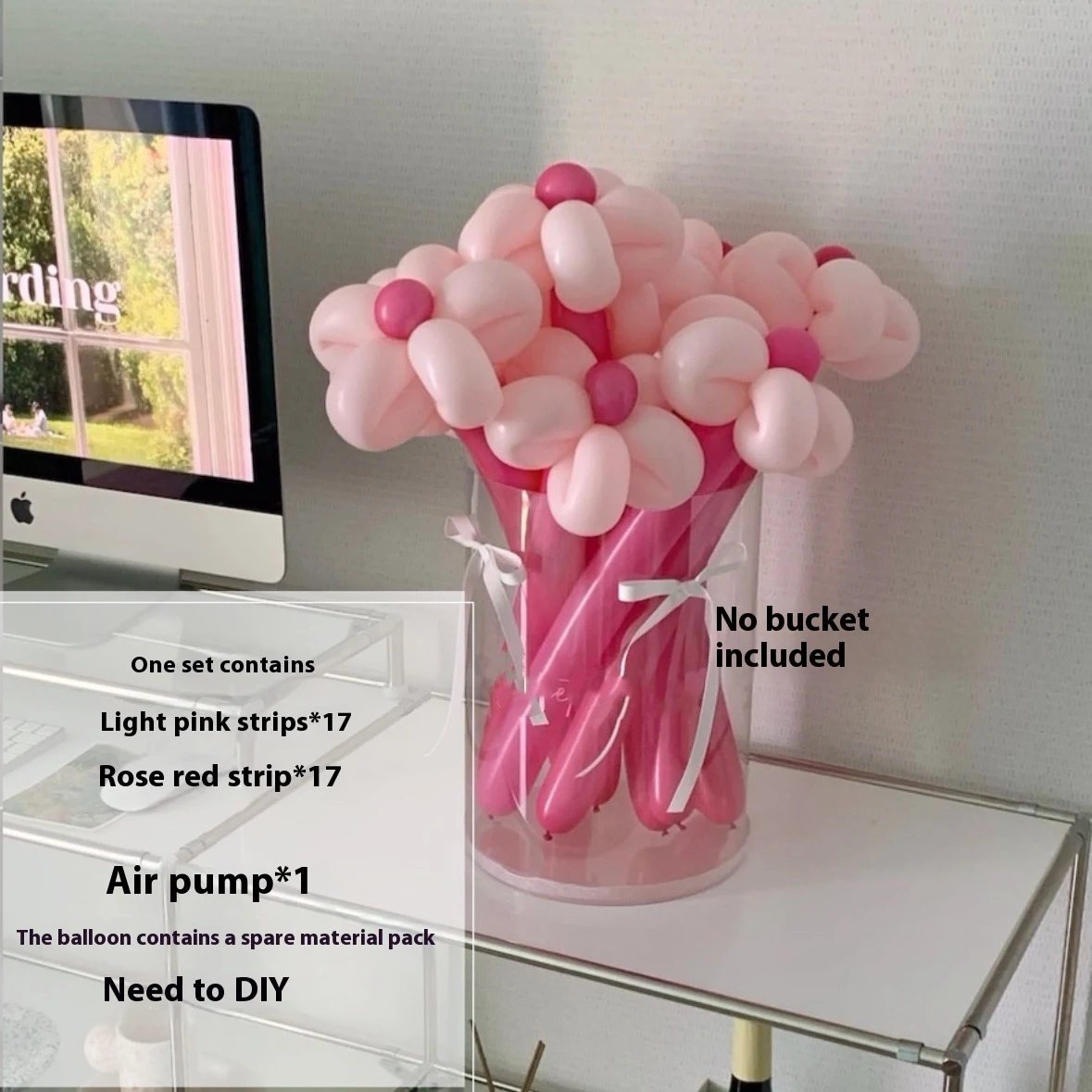 Balloon Flower Material Package Kindergarten Photo Props. Create delightful photo props and memorable keepsakes for chil — photo 4