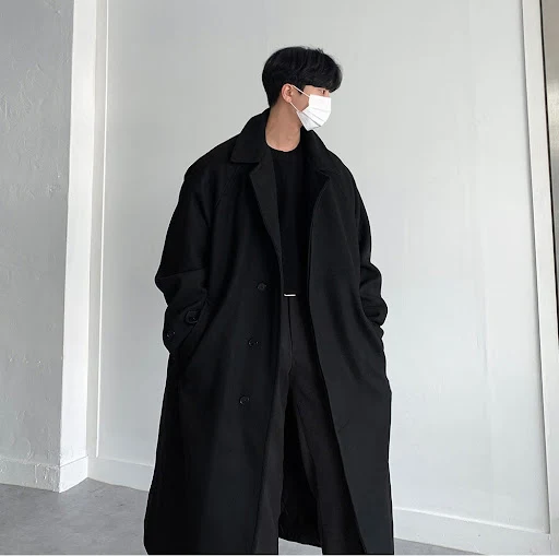 Title 5, Mens Double-sided Cashmere Coat Luxurious warm...