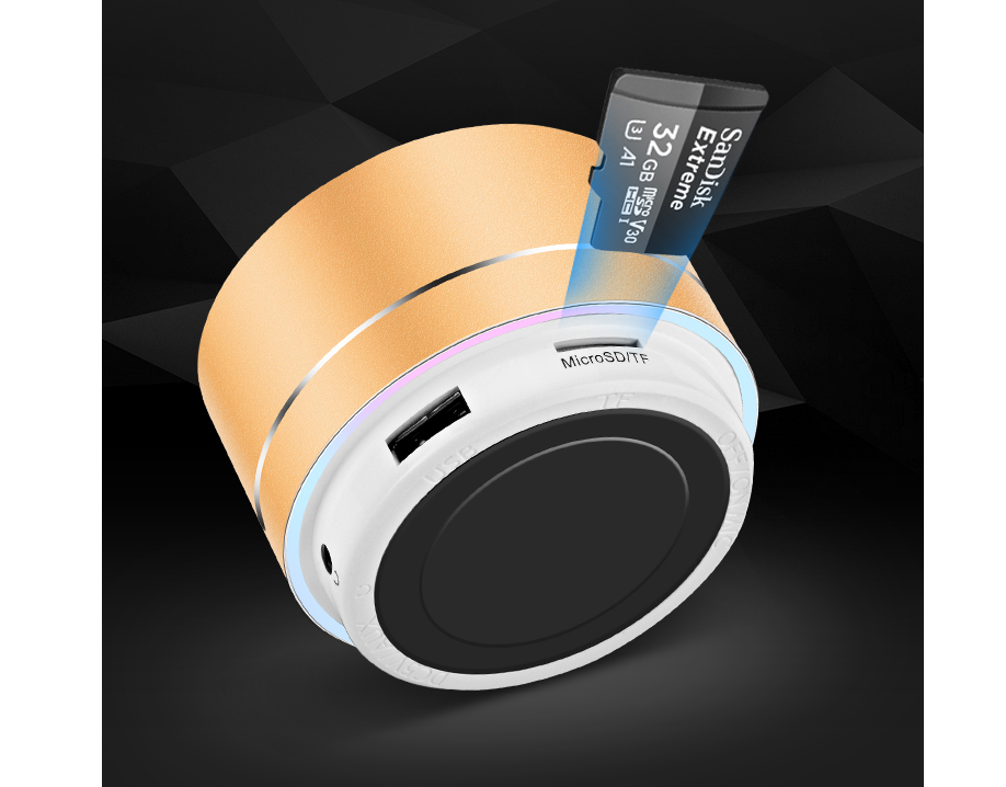 Title 4, Wireless Bluetooth speaker for music on the go....