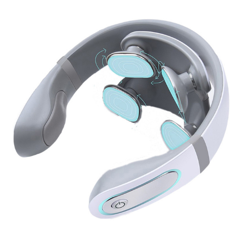 Draadloze elektronische 4D Shiatsu nekmassager, verlicht nekpijn en stijfheid, massage en gezondheidszorg therapie — foto 7