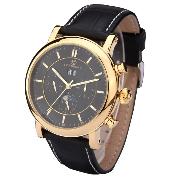 Relógio mecânico automático Tourbillon masculino. Desfrute da precisão e sofisticação. Um símbolo de elegância atemporal para o homem moderno. — foto 1