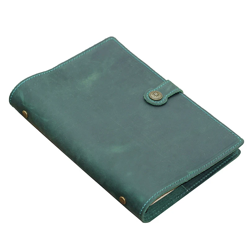 Title 1, Handmade A5 Cowhide Notebook Binder. Ideal for ...