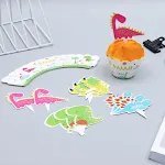 16dinosaur straws random