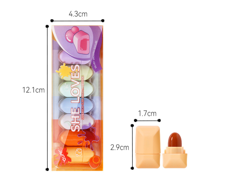 Title 1, Durable, long-lasting lipstick with a foggy sur...