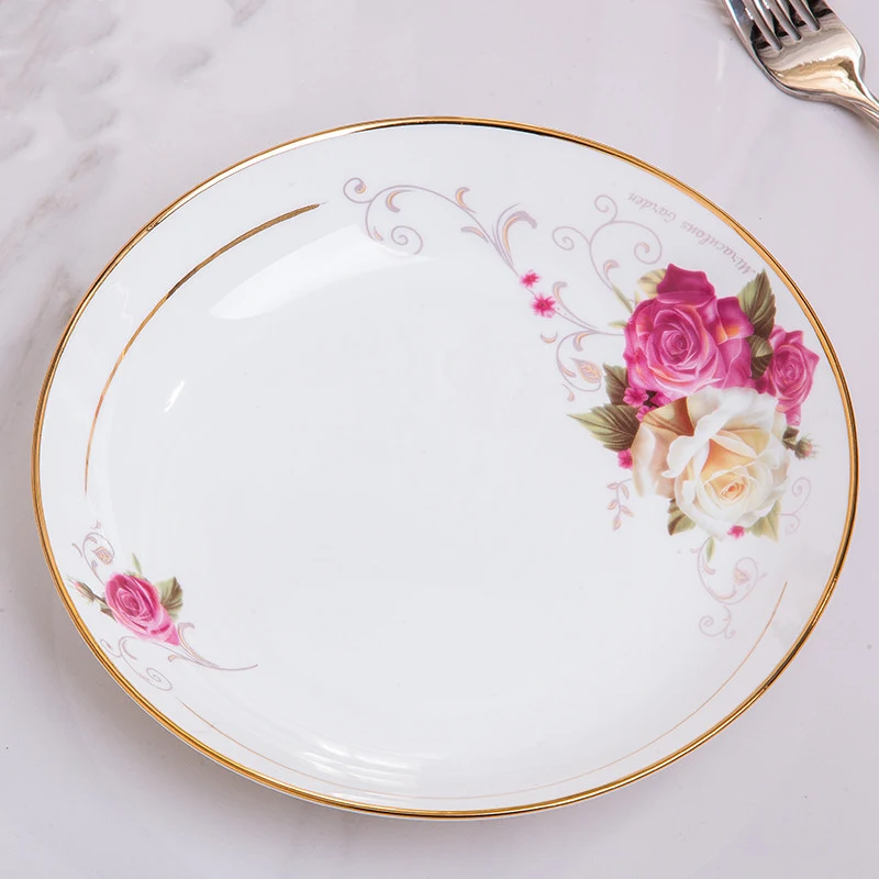 Title 4, Creative Household Dishes Set, Soup Plate, Cutl...