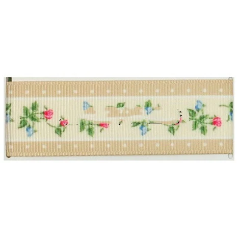 Handmade DIY Rib Printed Flowers and Plants Webbing Ribbon Enhance your crafts and projects with this unique ribbon and — photo 11